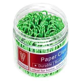 Vinaco Jumbo Paper Clips, 2 Inch, 100-Count